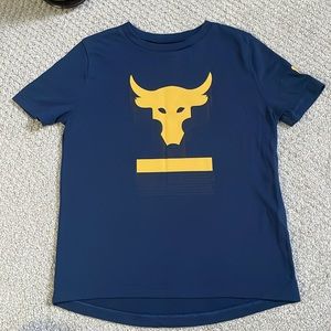 Under Armour Girls' Project Rock Brahma Bull Graphic T-Shirt